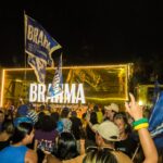 Brahma celebra título do Caprichoso com caminhão dourado repleto de Brahma gelada